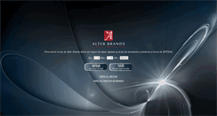 Desktop Screenshot of alterbrands.com