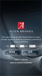 Mobile Screenshot of alterbrands.com